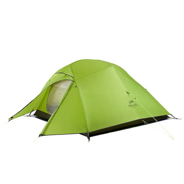 HikingTent Nylon Waterproof 3 Camping For 20D Series Cloud Naturehike Super savings Wind-proof Up NH18T030-T Best price Person Tent Ultralight