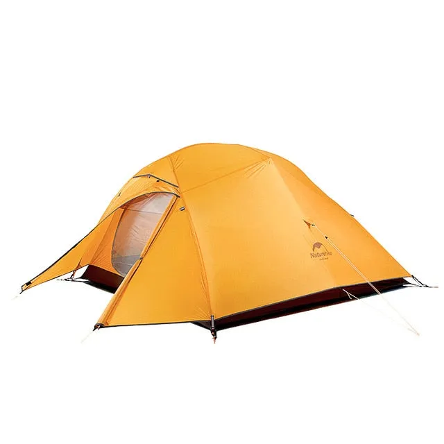 HikingTent Nylon Waterproof 3 Camping For 20D Series Cloud Naturehike Super savings Wind-proof Up NH18T030-T Best price Person Tent Ultralight
