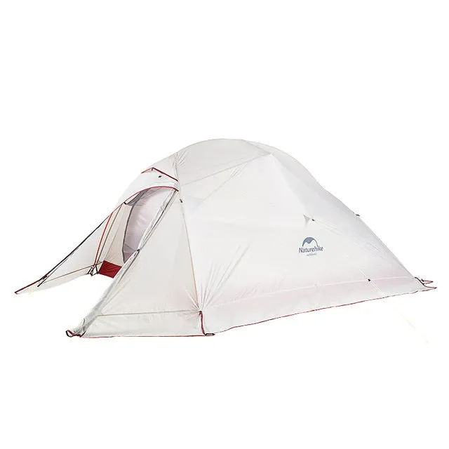 HikingTent Nylon Waterproof 3 Camping For 20D Series Cloud Naturehike Super savings Wind-proof Up NH18T030-T Best price Person Tent Ultralight