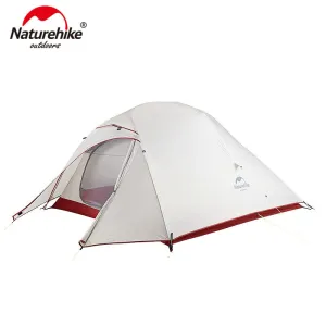 HikingTent Nylon Waterproof 3 Camping For 20D Series Cloud Naturehike Super savings Wind-proof Up NH18T030-T Best price Person Tent Ultralight