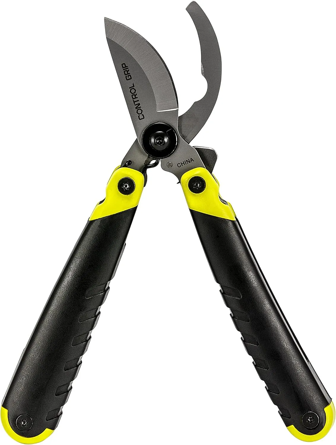 Hunters Specialties STRUT Stainless Steel Compact Lightweight Easy-to-use Control Grip Folding Pruner Knife