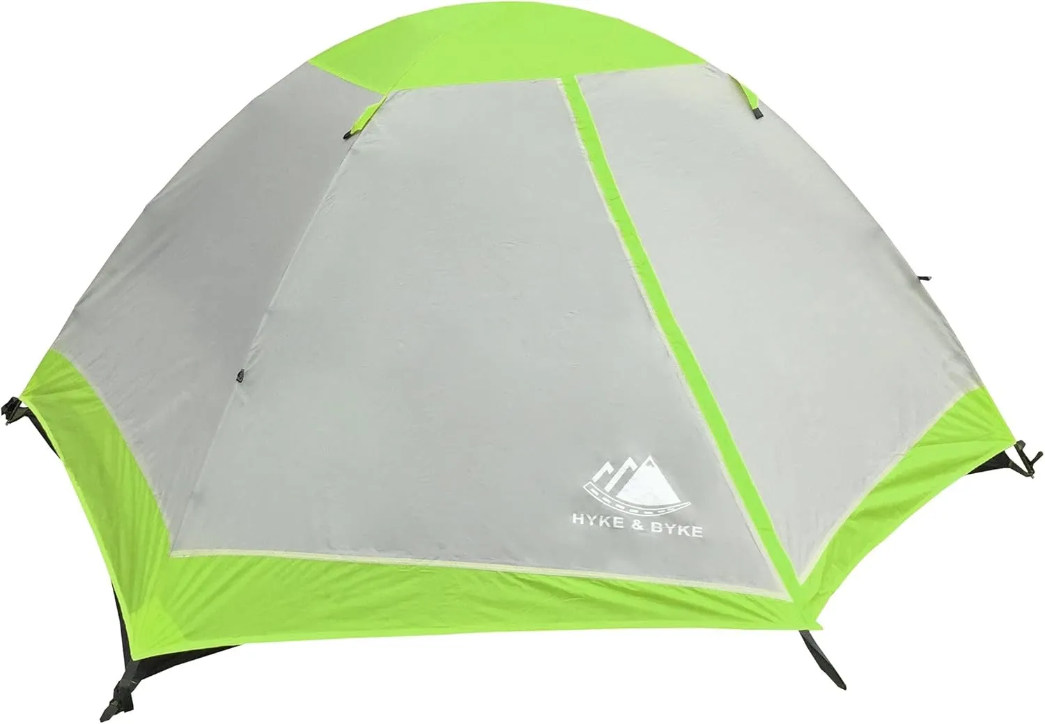 Hyke & Byke Yosemite Hiking & Backpacking Tent - 3 Season Ultralight, Waterproof Tent for Camping w/Rain Fly and Footprint - 2 Person - Lime Green