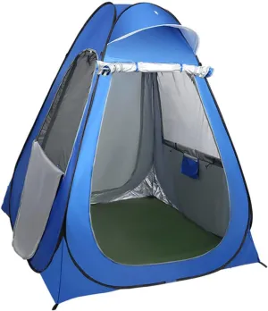 Ice Fishing Shelter Tent 2 People Ice Fishing Tent Sunshade Winter Ice Fishing Tents Large Space for Changing Outdoor Fishing Bathing Storage Room