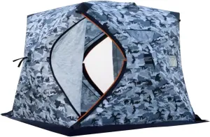 ice Fishing Tent ice Fishing shelter Insulated Winter Portable Thickened Cold-Proof, Wind-Resistant and Warm Tent for 2-3 People(Color:1)