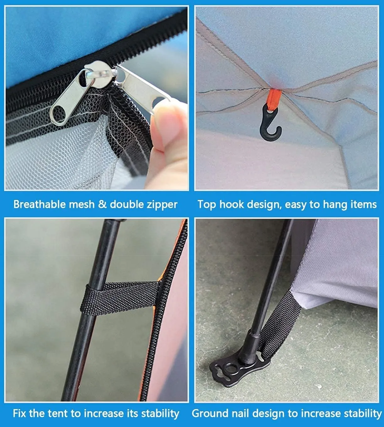 Instant Pop Up Tent,Family Camping Tent 4-7 Person Portable Tent Automatic Tent Waterproof Windproof for Camping ng Mountaineering
