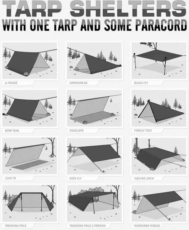 Jacob's Well Ultralight Camping Tarp