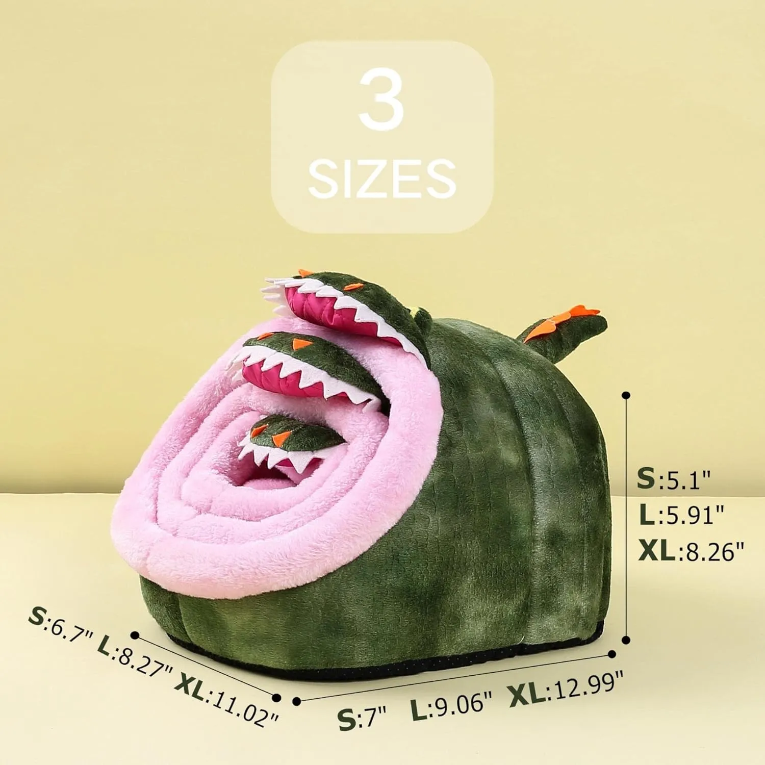 JanYoo Rat Bed Hut Guinea Pig Hideout House Small Animal Tent Accessories Rabbit Hideaway Igloo Supplies for Cages