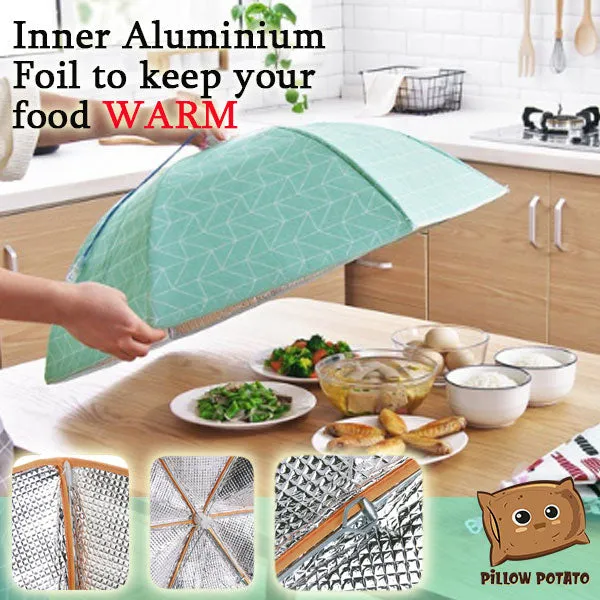 Keep Warm Foldable Insulated Food Cover