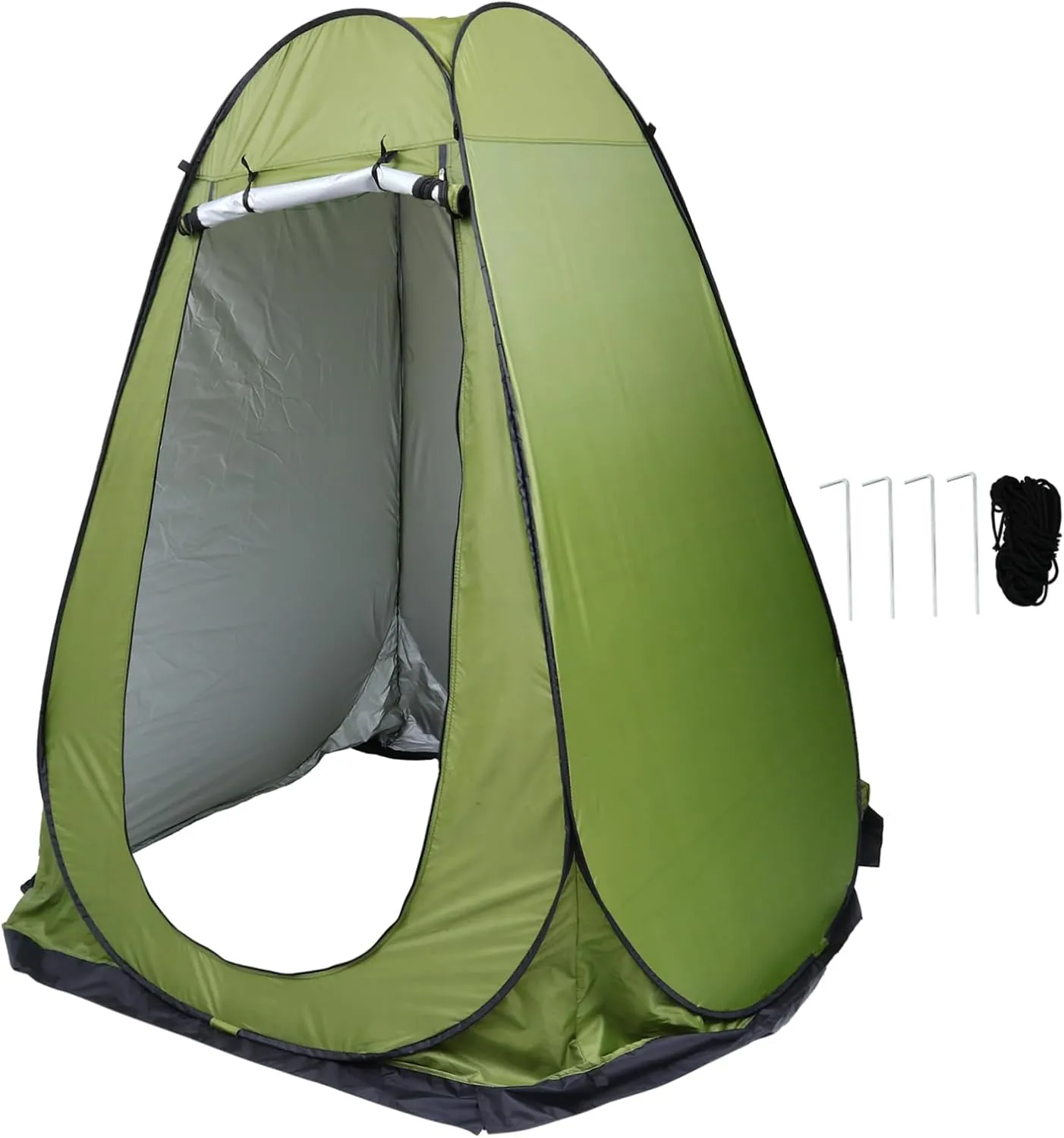 Kisangel Automatic Outdoor Changing Tent Privacy Shelter for Dressing and Camping Windproof with Space Quick Setup Ergonomic Design for Travel Fishing and Beach Use