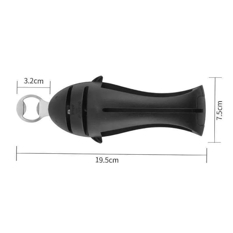 Knife Sharpener - 3-in-1 Multifunctional Tool for All Blades