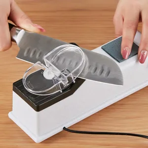 Knife Sharpener, Multifunctional Professional Electric Knife Sharpener Household Sharpen Tools