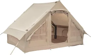 Large Inflatable Camping Tent, Easy to Set up,4 Seasons Waterproof and Windproof Outdoor Oxford Cloth Tent,Inflatable Camping Tent,Suitable for Family Outdoor picnics,Beach Play
