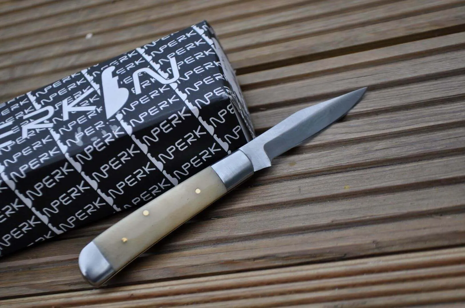 Legal to Carry Handmade Pocket Knife with Bone Handle