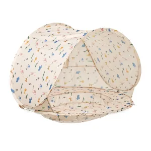 Liewood everett pop-up tent met zwembadje safari sandy mix
