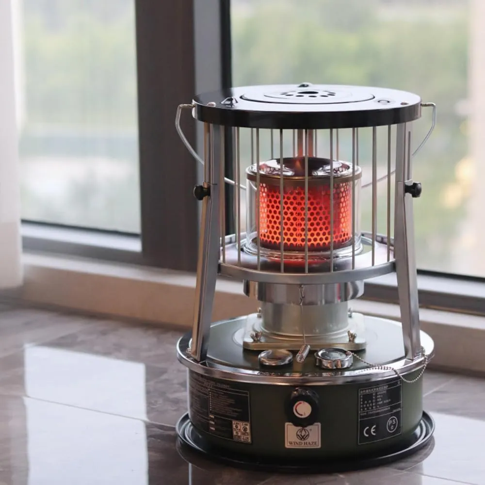 Liftable Kerosene Stove Home Outdoor Camping Barbecue Ice Fishing Kerosene Heating Stove