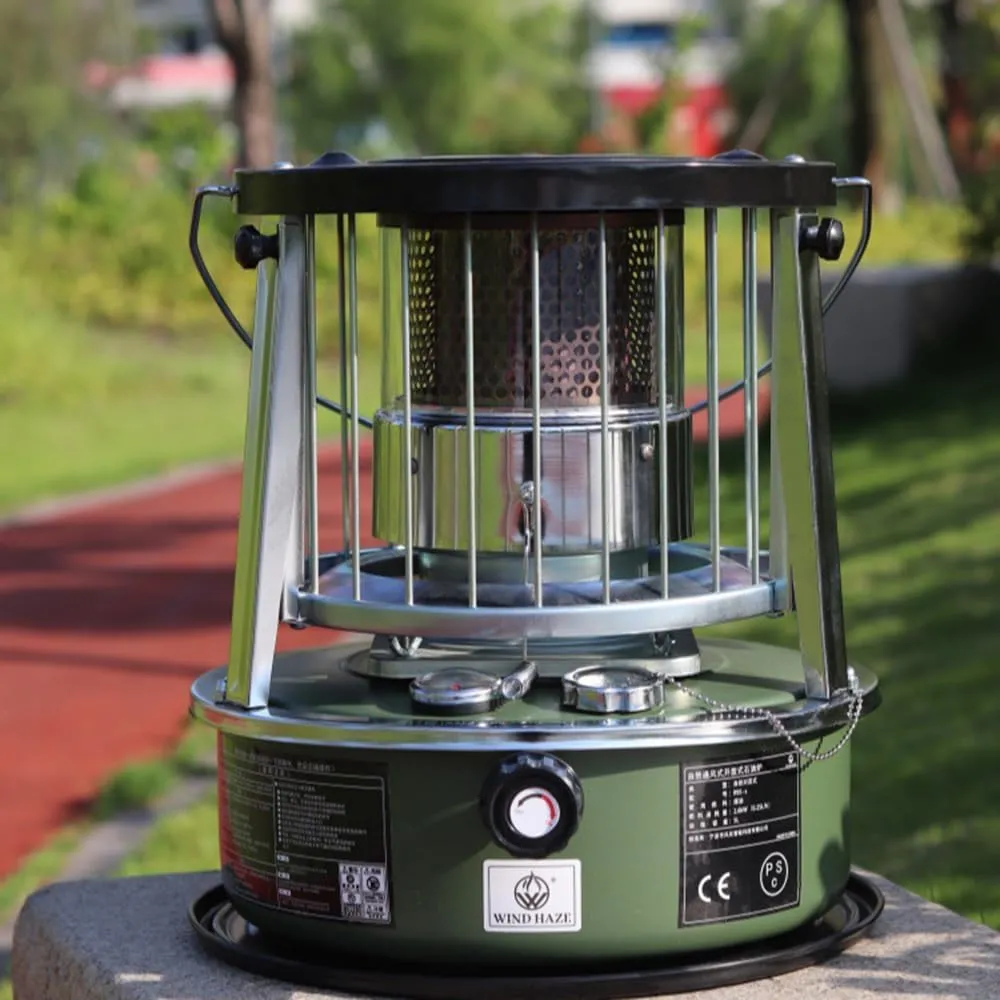 Liftable Kerosene Stove Home Outdoor Camping Barbecue Ice Fishing Kerosene Heating Stove
