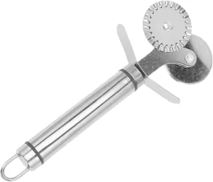 Luxshiny Multifunctional Pizza Slicer Wheel Roller 4pcs Steel Blade Easy to Use Clean Kitchen Essential