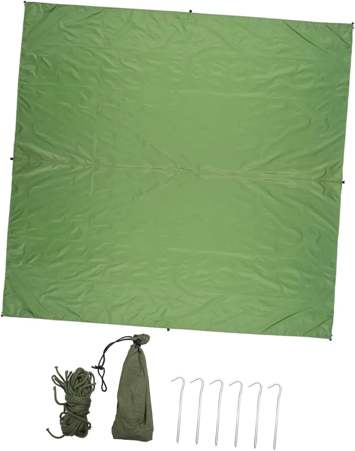 Milisten Waterproof Tarp Tent Sunshade Uv Protection for Camping Easy Setup Beach Picnic Lightweight