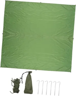 Milisten Waterproof Tarp Tent Sunshade Uv Protection for Camping Easy Setup Beach Picnic Lightweight
