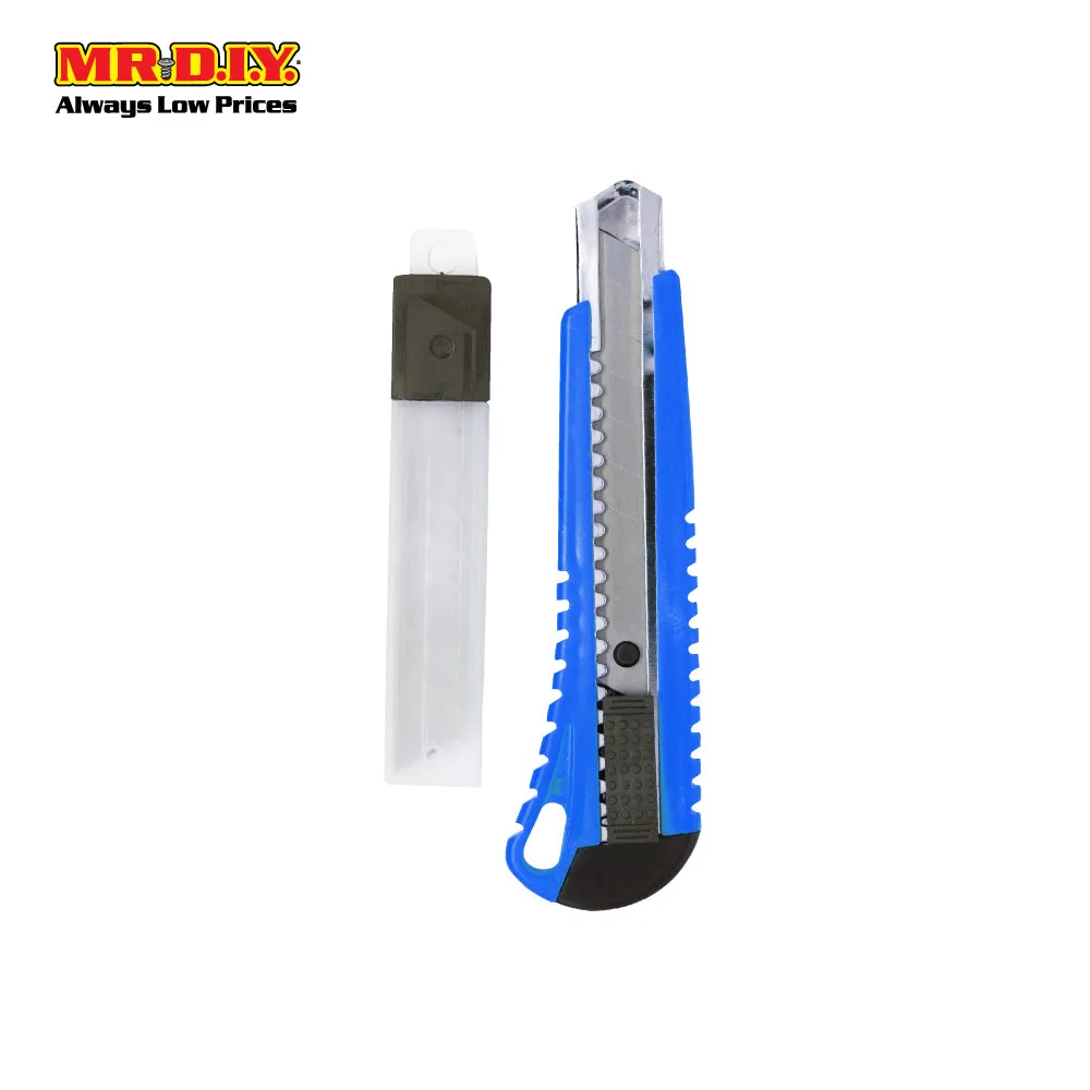 (MR.DIY) Knife with Cutter Blade Set (5pcs)