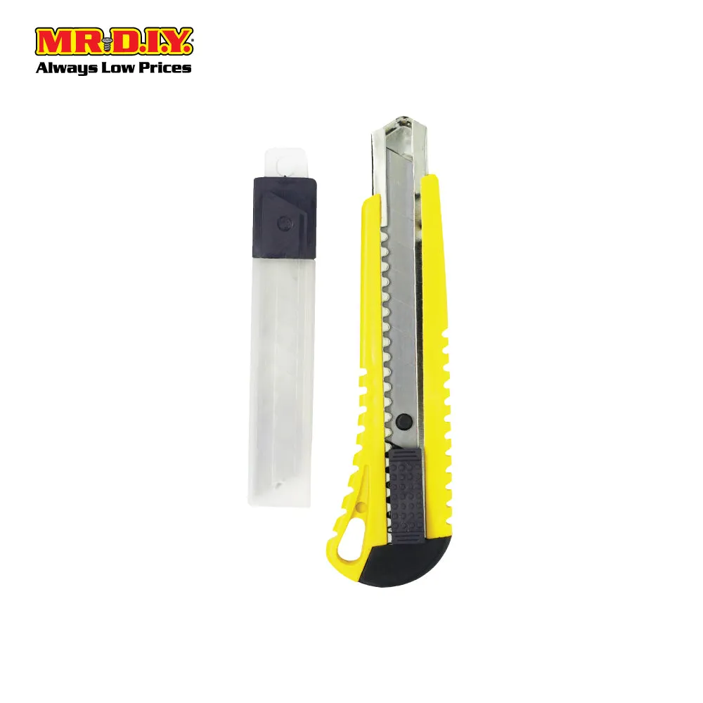 (MR.DIY) Knife with Cutter Blade Set (5pcs)