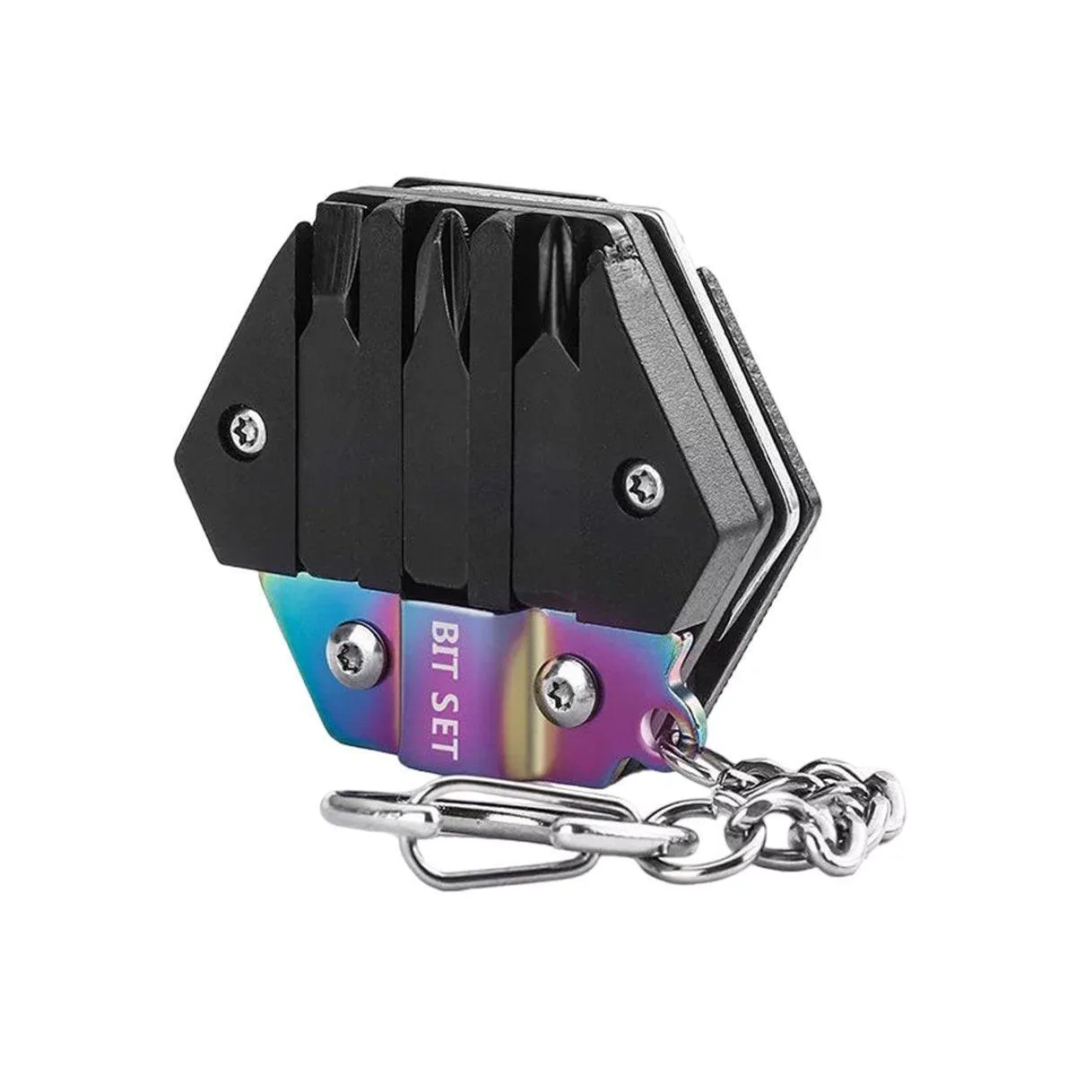 Multifunctional Hexagon Pocket Knife Outdoor Mini Tool Survival EDC Gear Kit