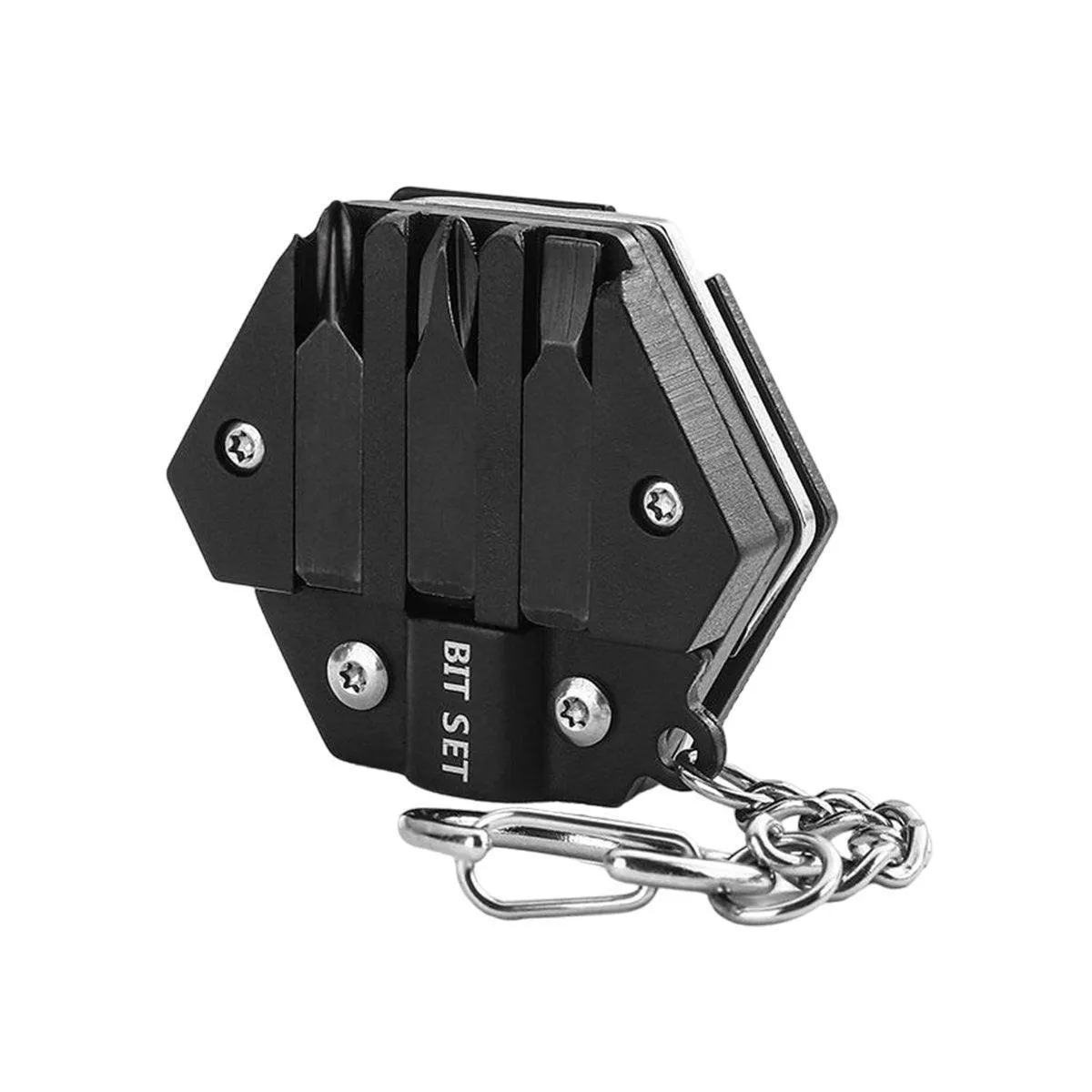 Multifunctional Hexagon Pocket Knife Outdoor Mini Tool Survival EDC Gear Kit