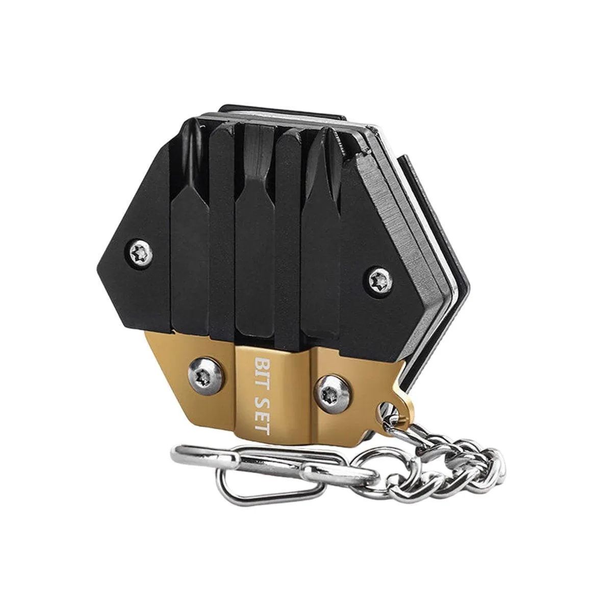 Multifunctional Hexagon Pocket Knife Outdoor Mini Tool Survival EDC Gear Kit