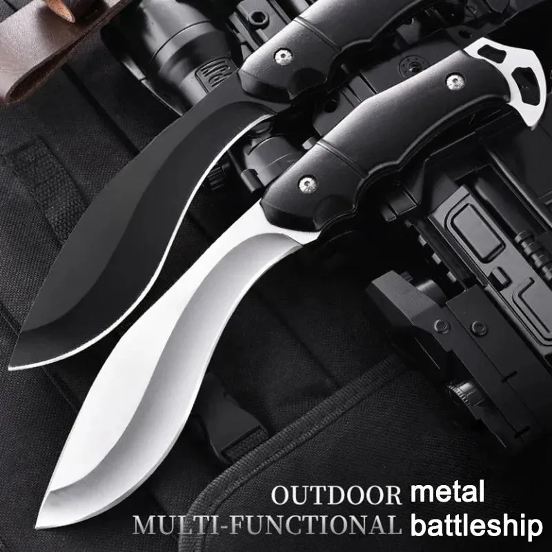 Multifunctional Outdoor Straight Knife, High Hardness