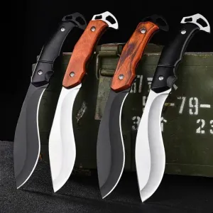 Multifunctional Outdoor Straight Knife, High Hardness