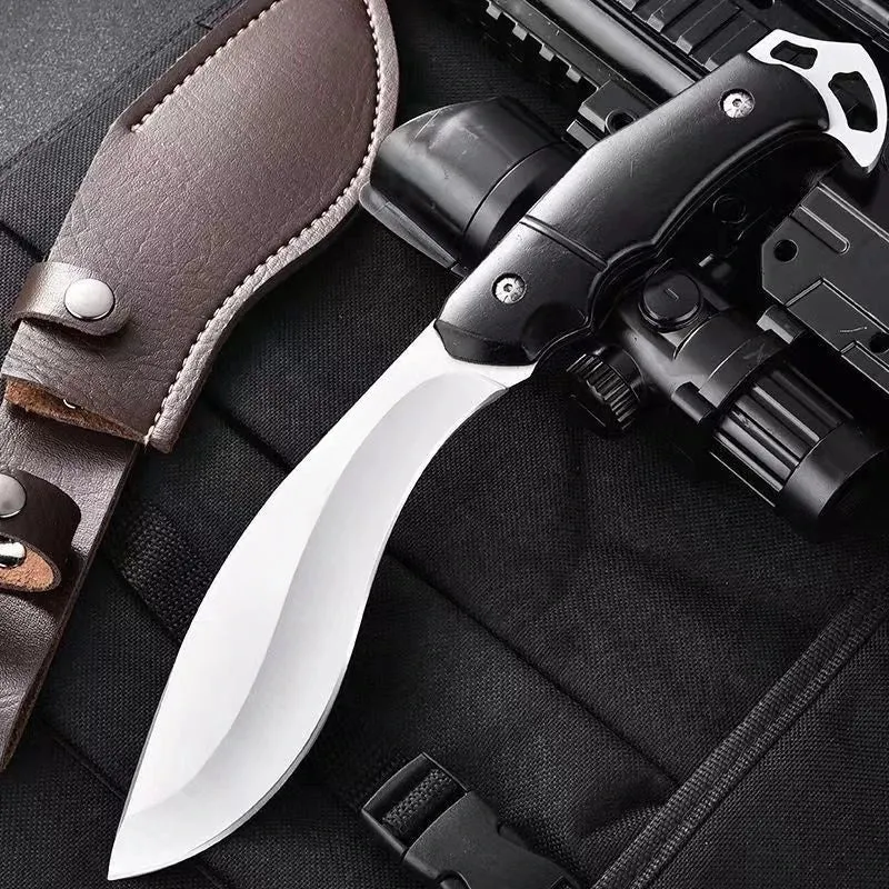 Multifunctional Outdoor Straight Knife, High Hardness