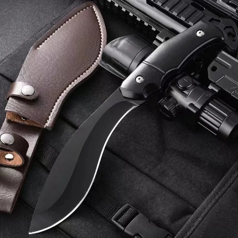 Multifunctional Outdoor Straight Knife, High Hardness