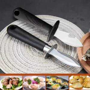 Multifunctional Oyster Knife - Essential Seafood Tool for Oysters  Scallops