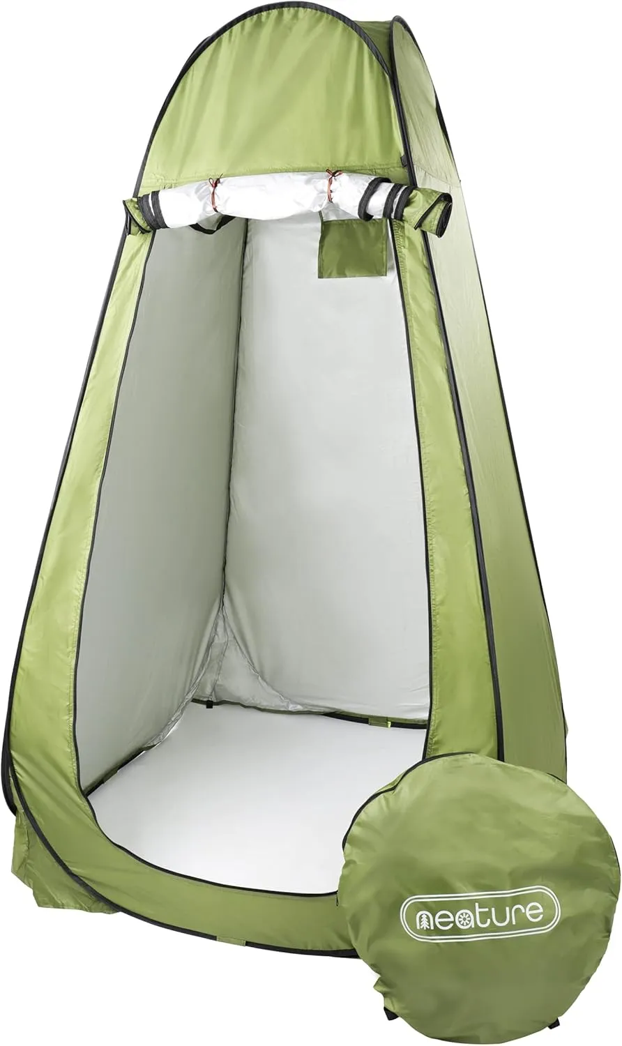 Neature Pop Up Privacy Tent - 6ft Camping Shower Tent for Outhouse, Changing or Privacy Use