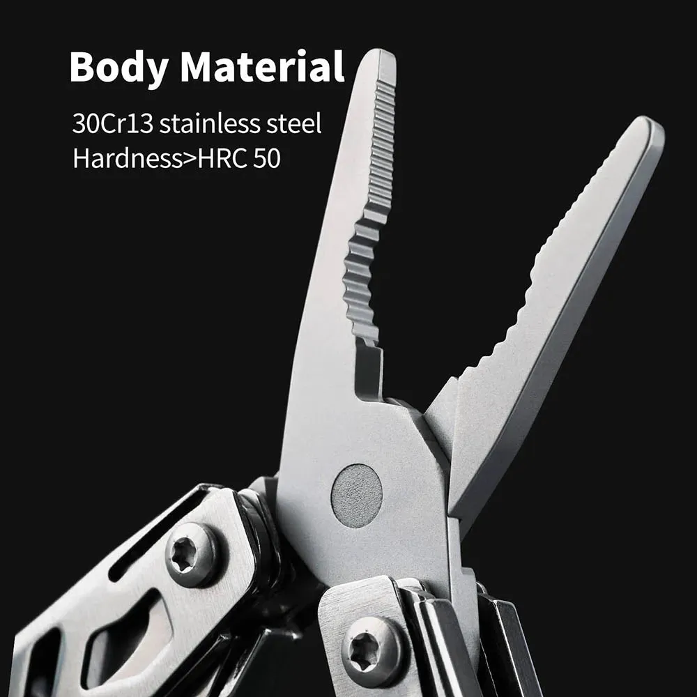 NEXTOOL 10-in-1 Mini Flagship Multi-Tool with Pliers and Knife for EDC