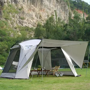 NIEH Pop Up Tent for 5-8 Person Instant Camping Tent Lightweight Family Dome Tent for Outdoor Family Camping, Hiking, Fishing, Festival