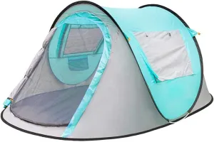 NIEH Tent Outdoor Double Camping Beach Waterproof and Windproof pop-up Quick-Open Portable