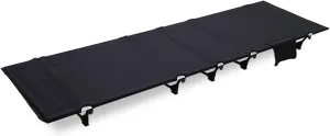 NUEAYMS Outdoor Travel Folding Bed Camping Cot Portable Folding Bed Light Weight Tent Bed for Beach Travel Tent Sleep