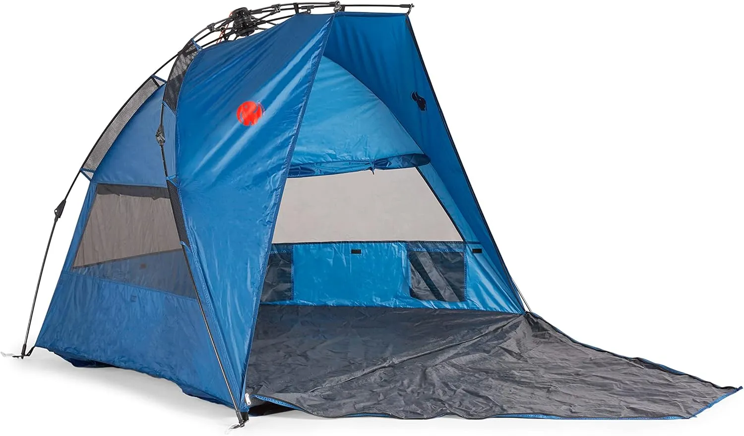 OMNICORE DESIGNS InstaShade XL 4 Person Pop Up Easy Set UP Beach Tent - Green
