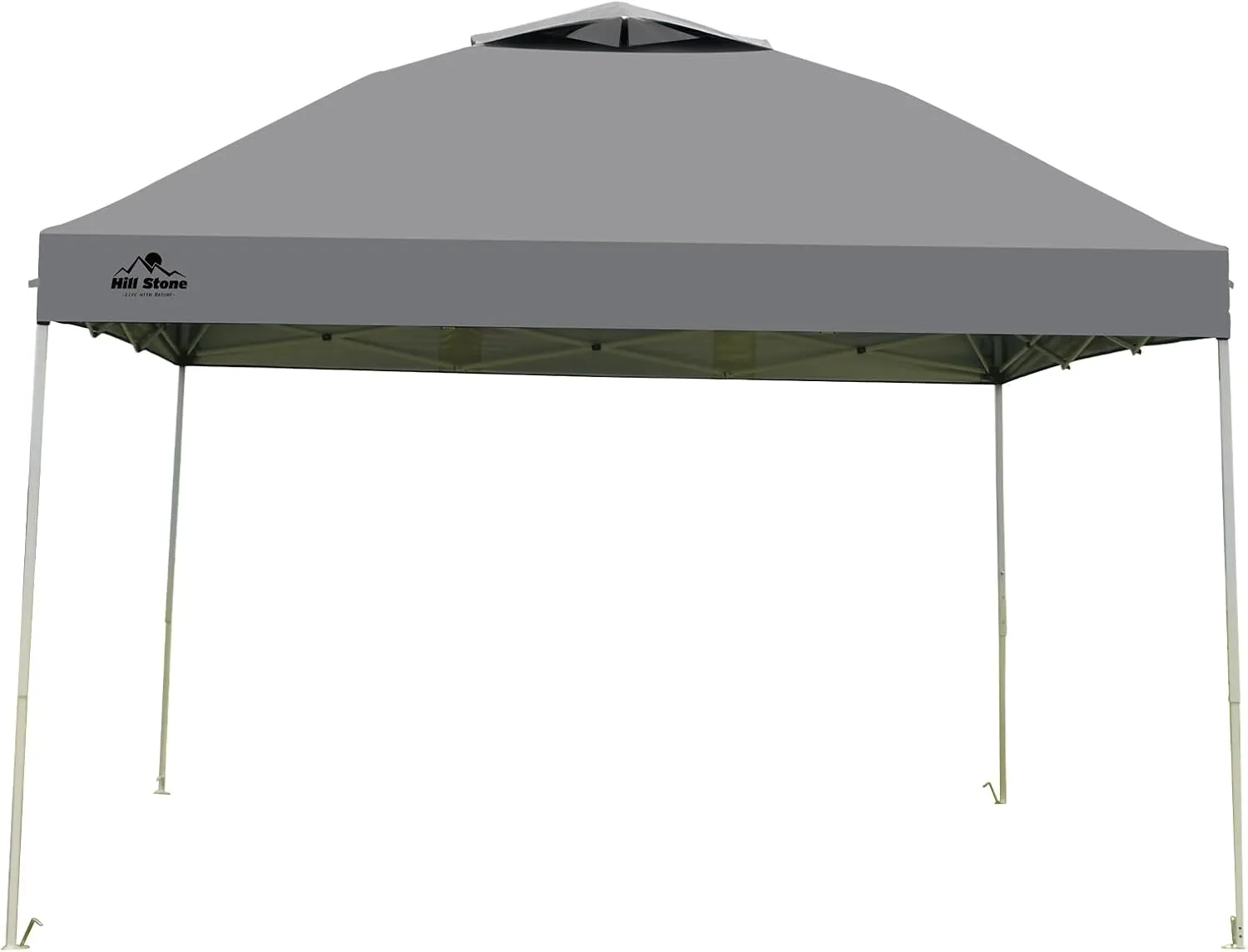 One-Touch Tarp Tent, One-Touch Tarp Tent, Sun Shade, Camping, Outdoors, Leisure Goods, UV Rays, Parks, Excursions, Sports Festivals, Flower Viewing, 16.8 x 6.8 ft (3 x 3 m), Gray
