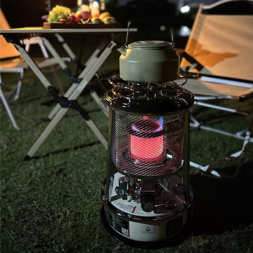 Outdoor Camping Kerosene Oil Heater Multifunctional Kerosene Stove Adjustable Kerosene