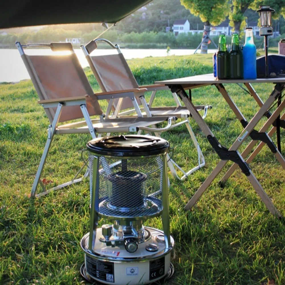 Outdoor Camping Kerosene Oil Heater Multifunctional Kerosene Stove Adjustable Kerosene