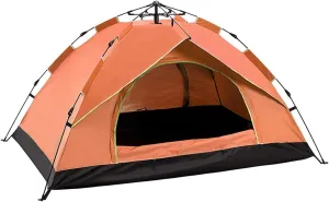 Outdoor Camping Tent Family Camping Tents Easy Setup with Moisture-Proof pad Tent Sun Shade 2/3／4 Person