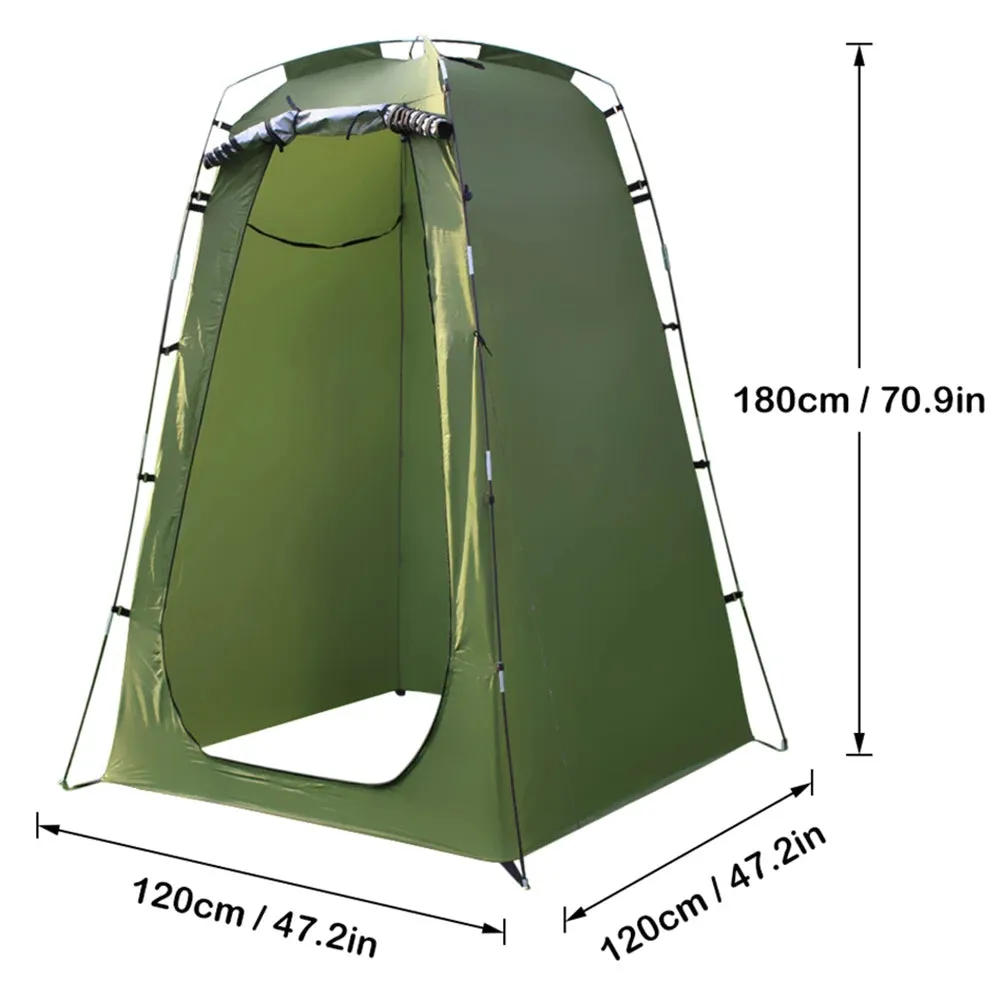 Outdoor Camping Tent Shower Tent - 6FT Privacy Changing Room for Camping, Biking, Beach