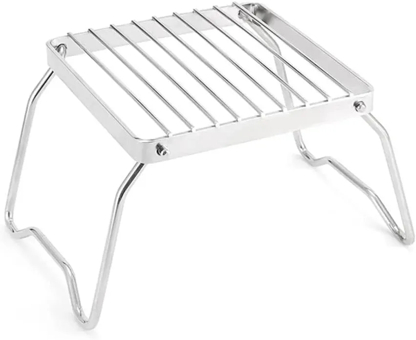 Outdoor Fold Stainless s Grate Picnic Stove Ultralight Campfire Stand s Grid