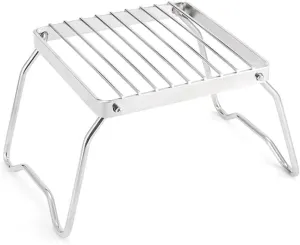 Outdoor Fold Stainless s Grate Picnic Stove Ultralight Campfire Stand s Grid