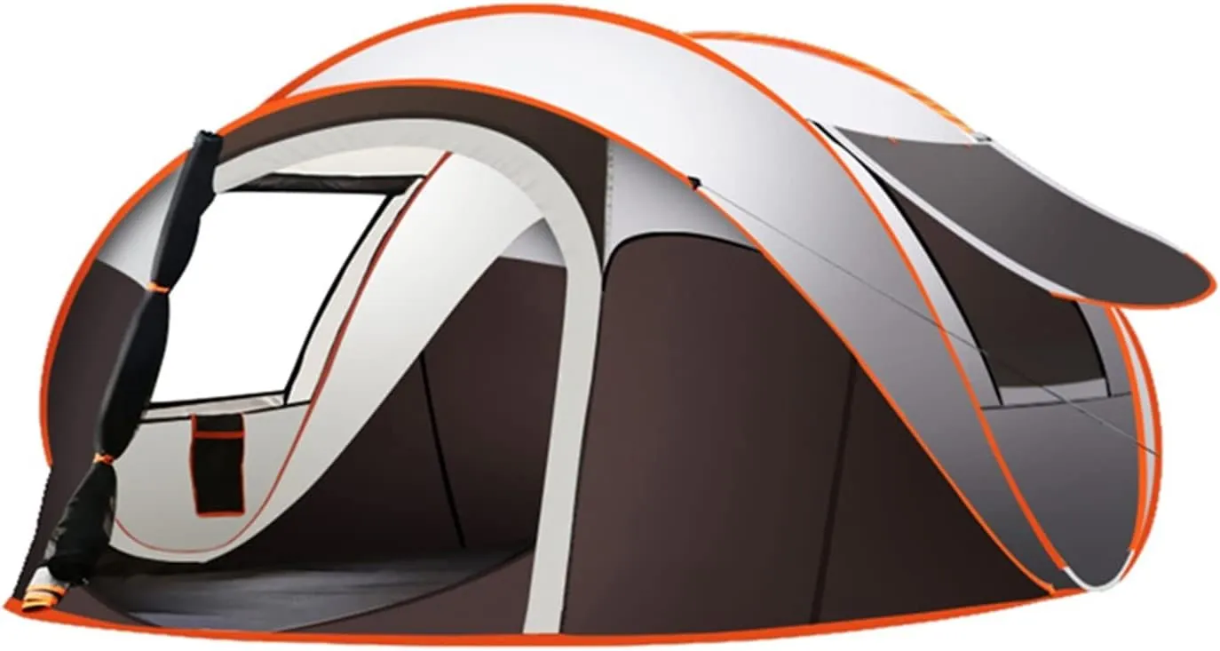 Outdoor Full-Automatic Tent Instant Unfold Tent Family Ultralight Portable Camping Tents for Tourism(Size:Large)