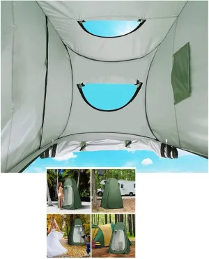 Outdoor Shower Portable Pop Up Privacytent,Spacious Changing Room for Camping, Collapsible Gazebo,Hiking Beach Bathroom, as a Camping Porta-Potty. Setup was Quick and Easy (Color : A)