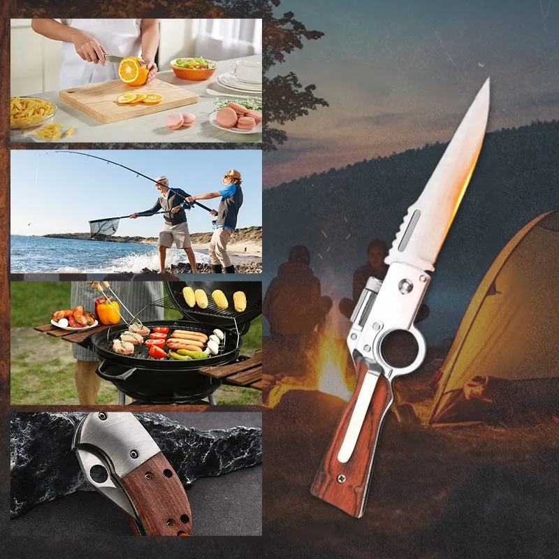 Outdoor Stainless Steel Portable Folding Knife🗡️