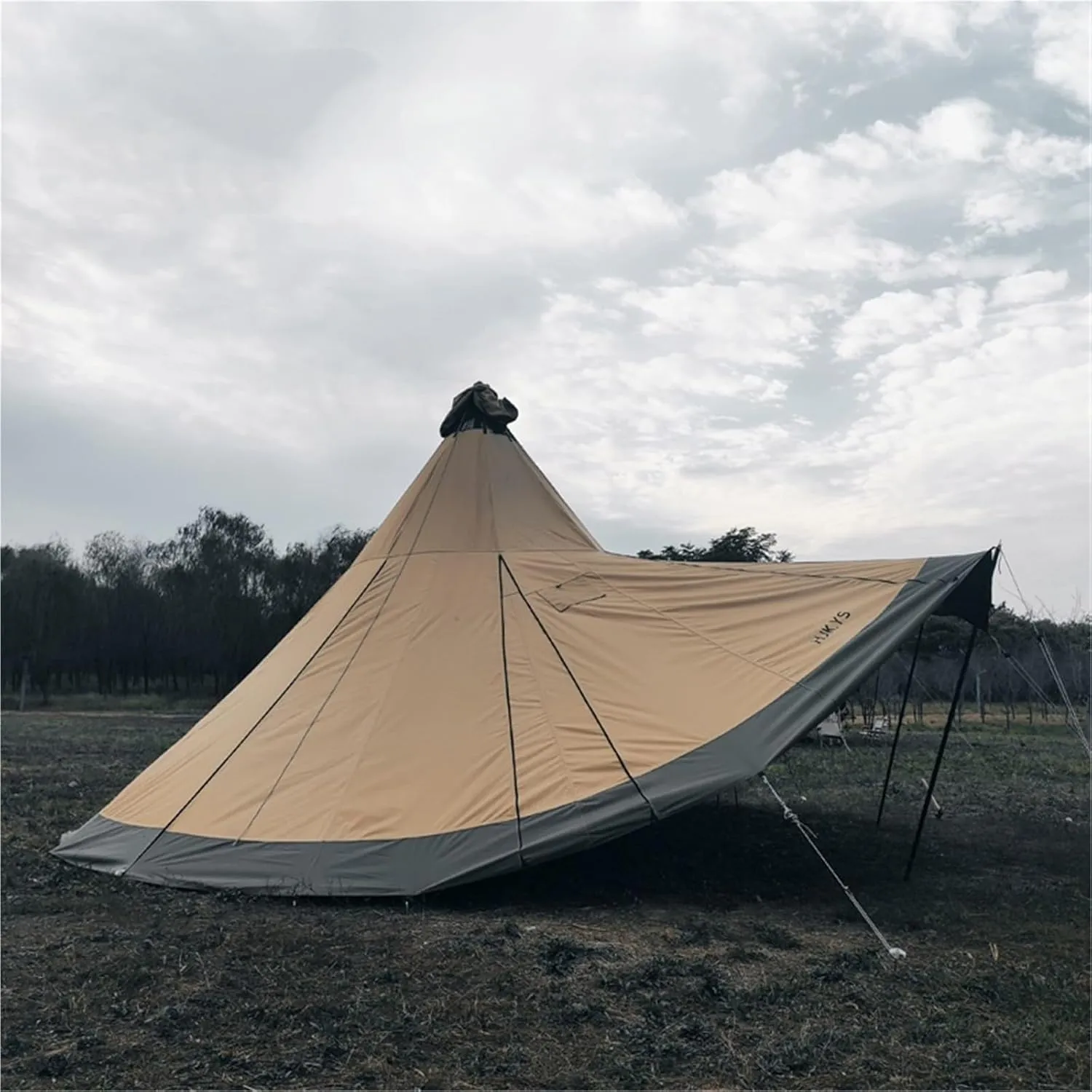 Outdoor Tent Camp Camping Thick Waterproof Windproof Canopy Tent